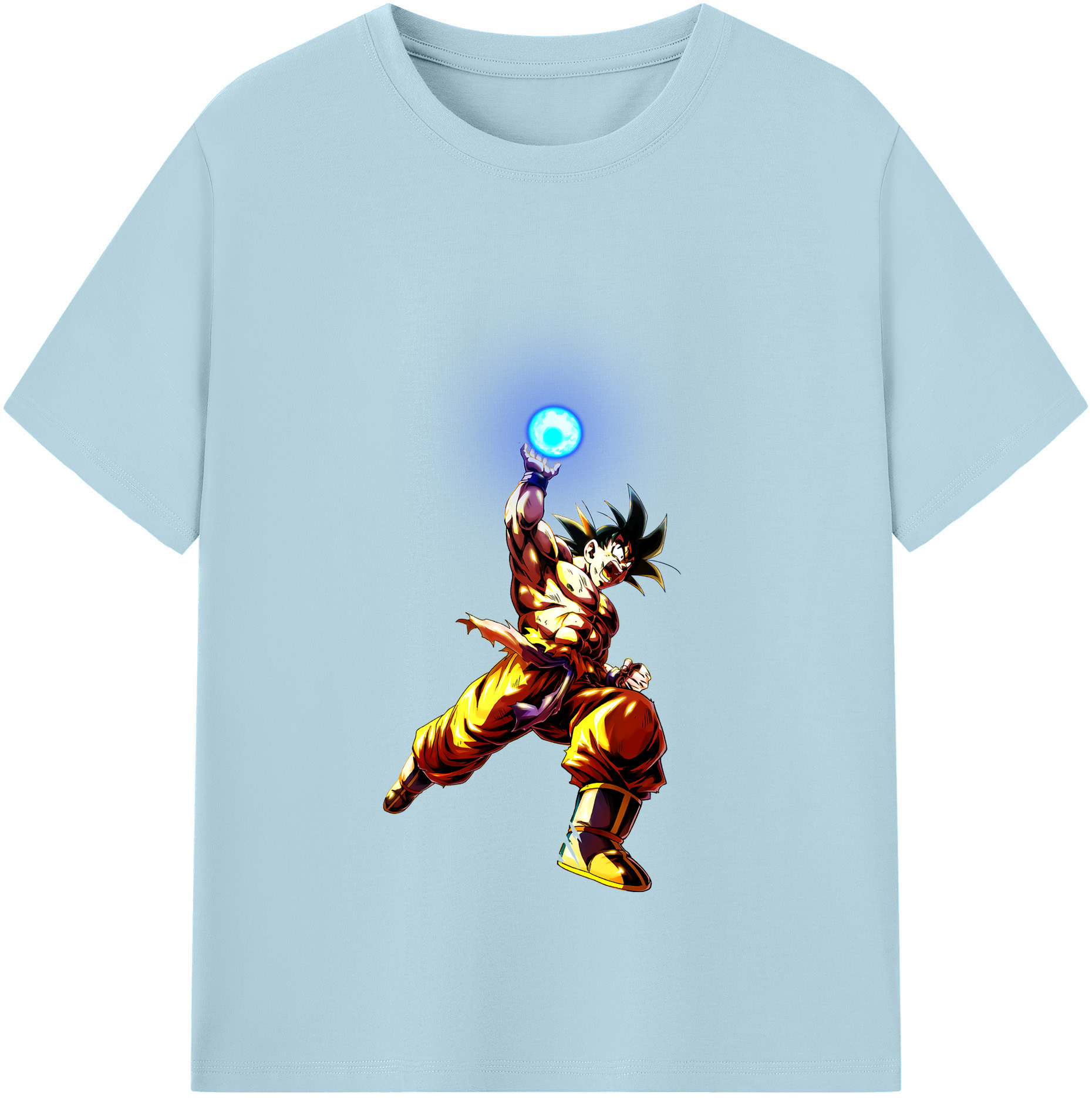 （画像用） ドラゴンボール 孫悟空（そん ごくう）Son Goku カカロット DRAGON BALL Kakarotto 綿100％半袖Tシャツ（フロントプリント）